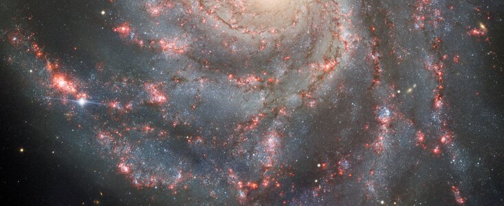 Gemini North Back On Sky With Dazzling Image of Supernova in the Pinwheel Galaxy