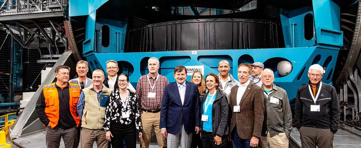 Ceremonia de nombramiento del Telescopio de Investigación Simonyi en el Observatorio Rubin