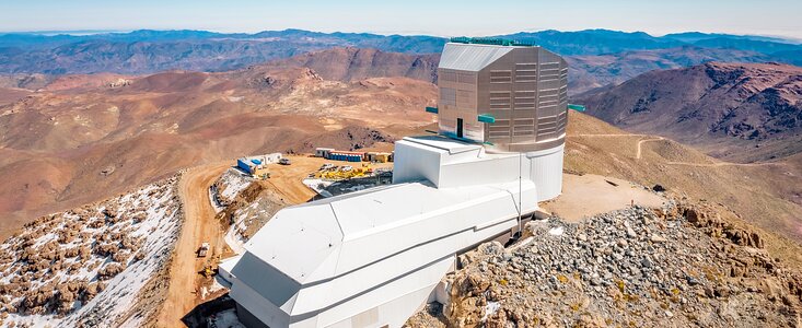 Observatorio Rubin en Agosto de 2024