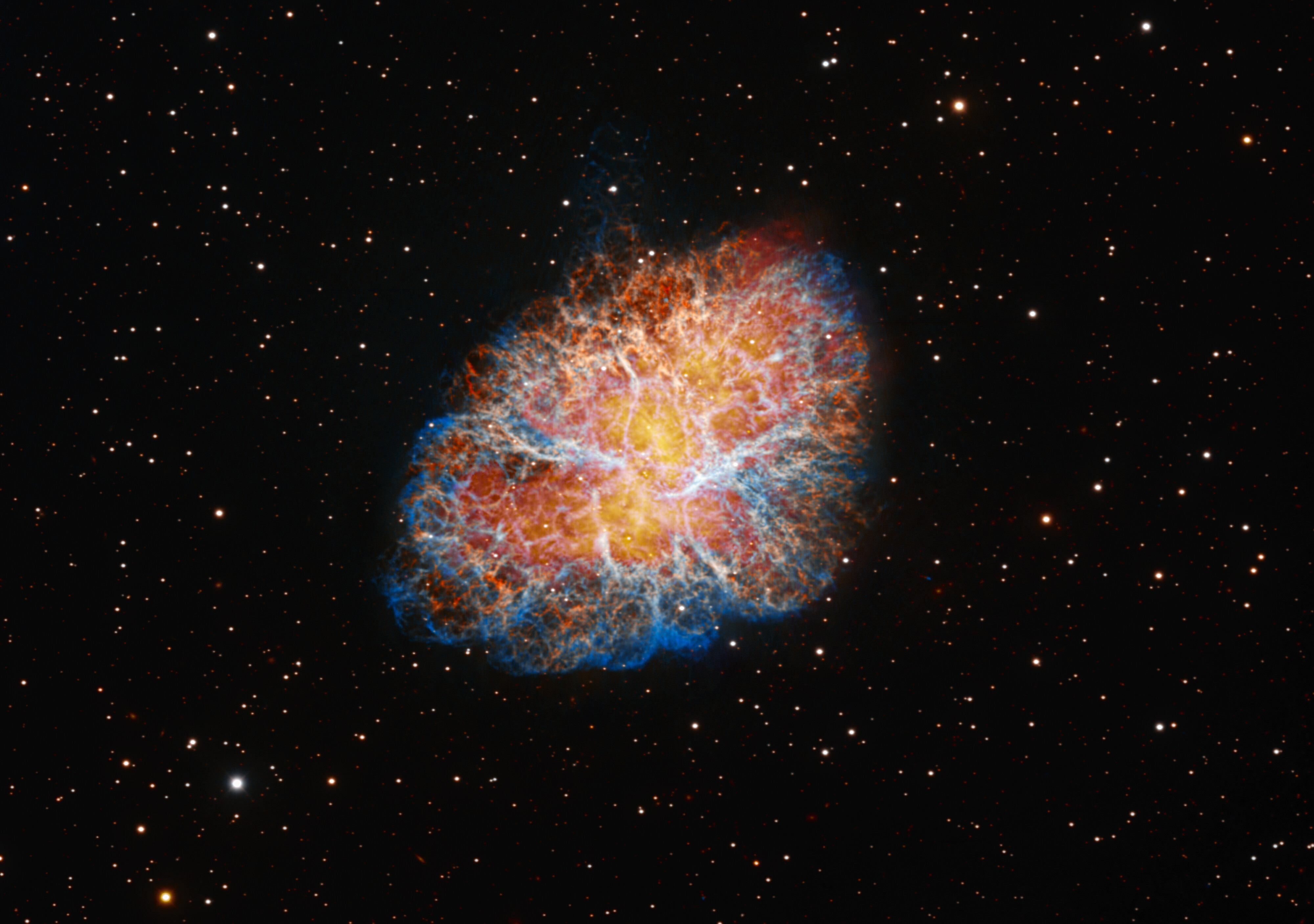 crab nebula explosion