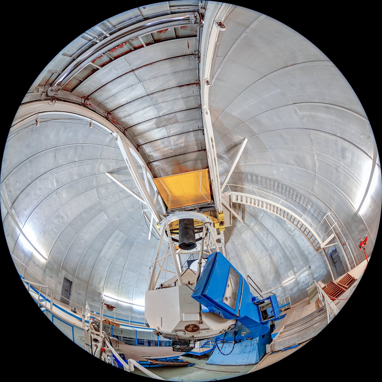 KPNO 2.1-meter Telescope Interior Fulldome | NOIRLab