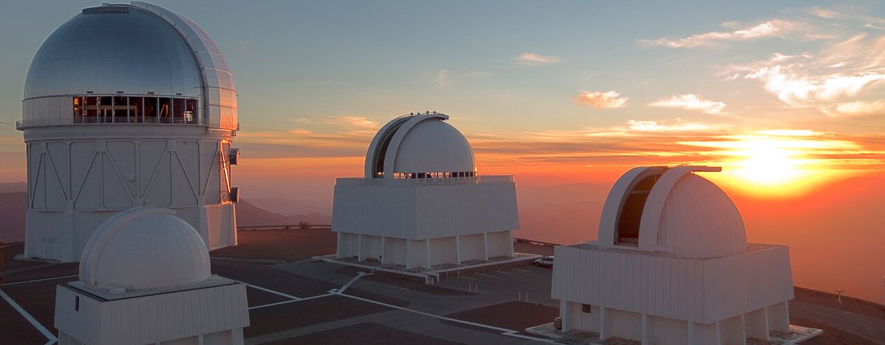 Fotografía del Observatorio Interamericano Cerro Tololo