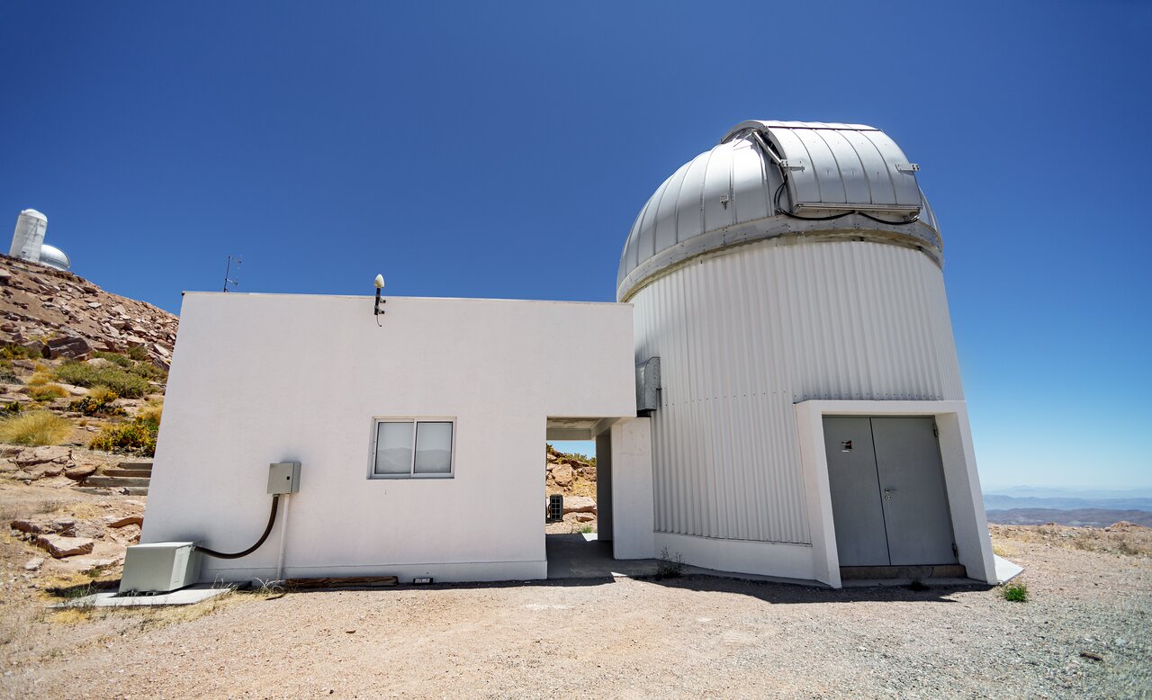 Fotografía del Telescopio T80-Sur