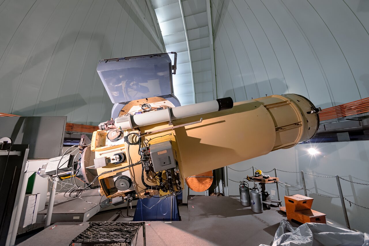 Fotografía del Telescopio SMARTS de 0,9 metros