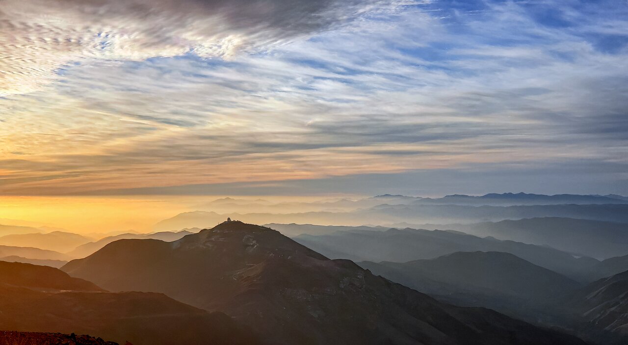 Sunset at Cerro Tololo Inter-American Observatory | NOIRLab