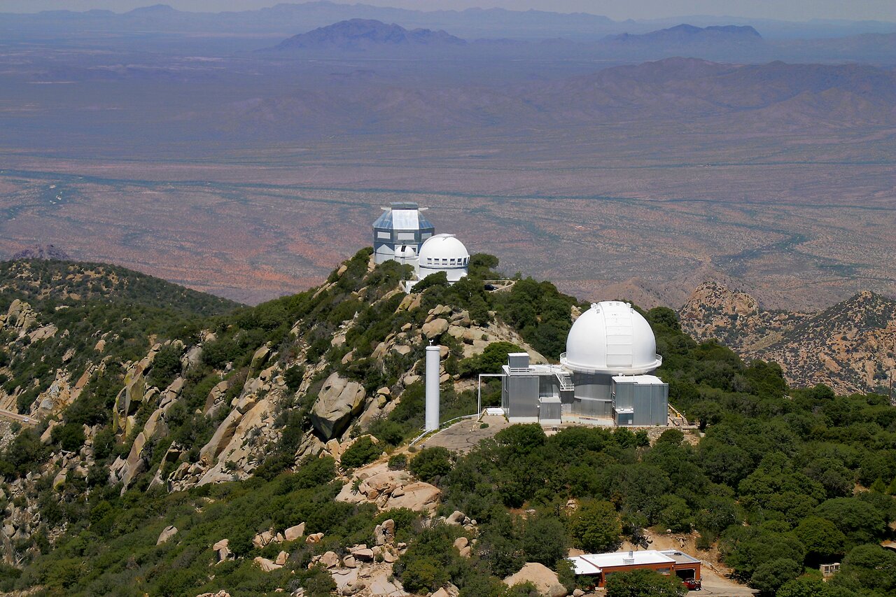 Aerial Photography Of Kitt Peak National Observatory, 13 June 2003 ...