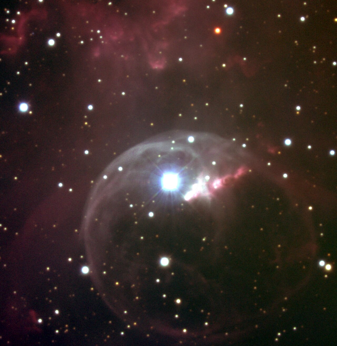 The Bubble Nebula Ngc Noirlab