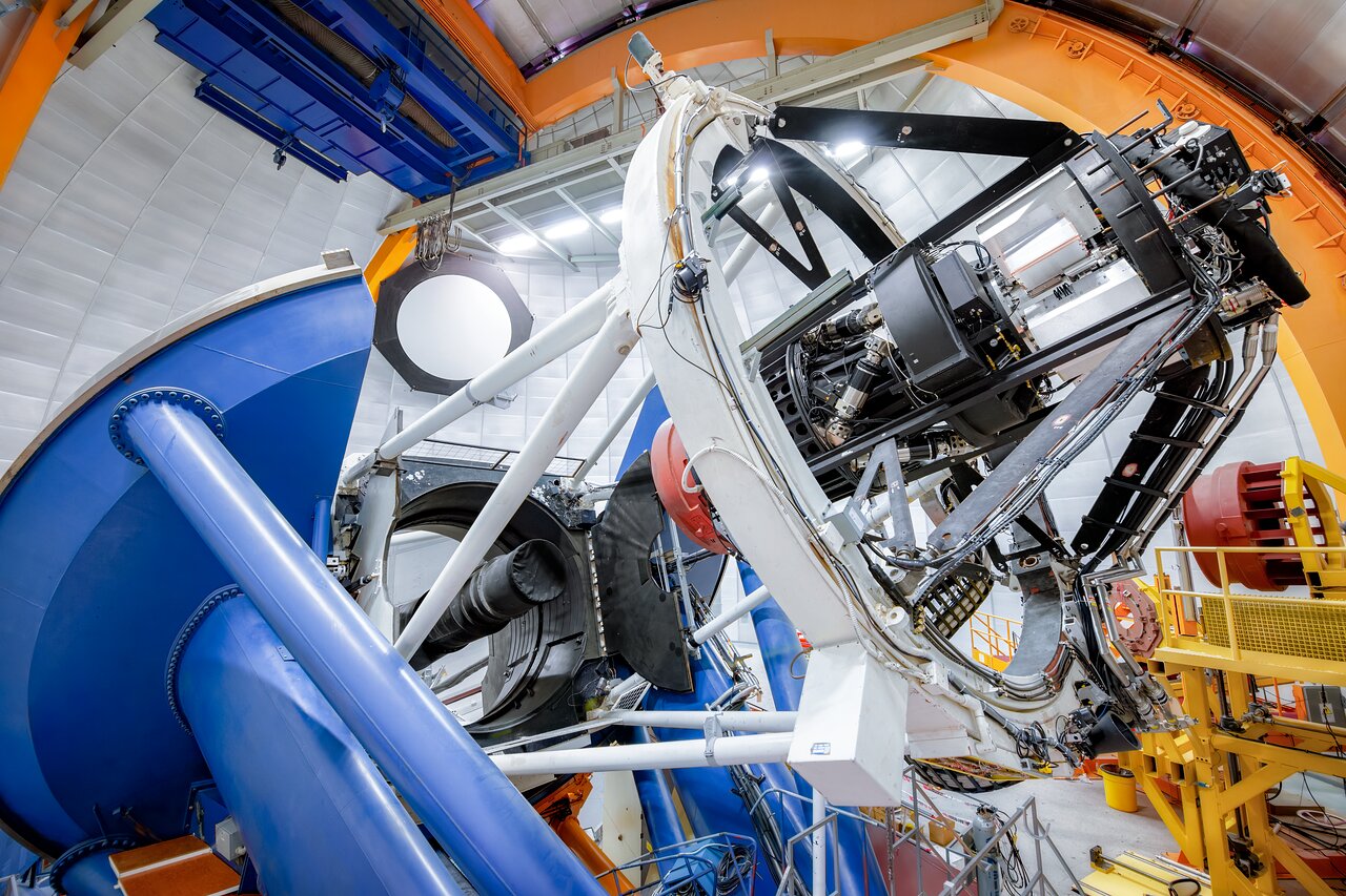 DECam mounted at the Víctor M. Blanco 4-meter Telescope.