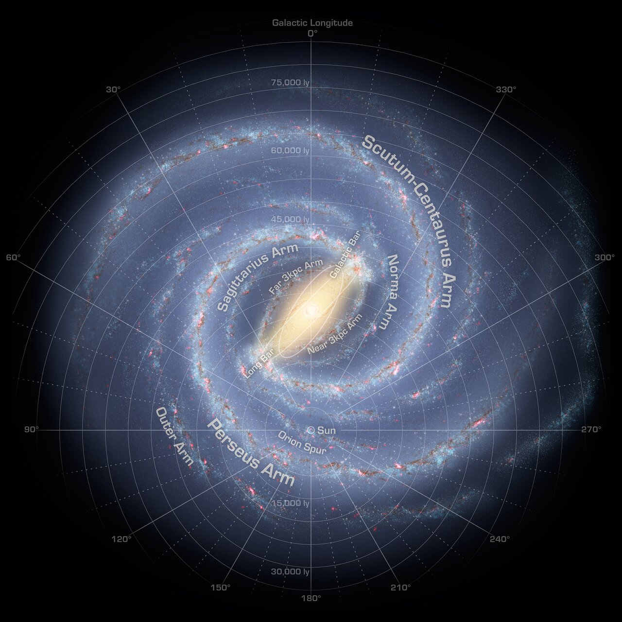 Our best map of the Milky Way so far.