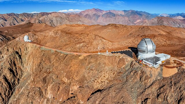 Gemini South and SOAR Telescopes on Cerro Pachón, Chile