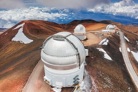 Telescopios entre las nubes