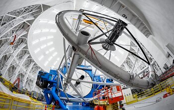 Interior of the Gemini North Telescope