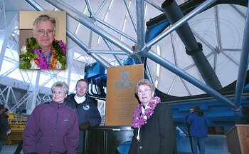 Gemini Telescope on Mauna Kea Named in Honor of Dr. Frederick C. Gillett