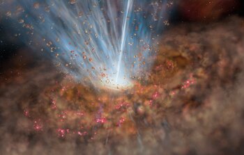 Quasar’s Belch Solves Longstanding Mystery