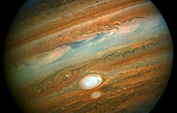Jupiter's Red Spots - Original Image