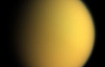 Titan, the second largest moon in the solar system