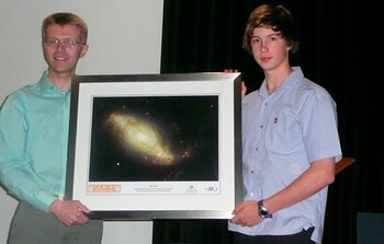 Australian Student Contest Winner Reaches for the Stars