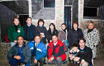 Teachers and principals at Cerro Mayu Public Observatory