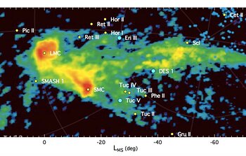 Milky Way satellite candidates