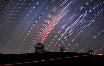 Star Trails and the Lone Twin