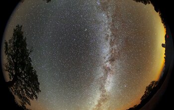 Horizonte estrellado en Kitt Peak