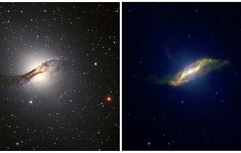 Colliding Galaxies in the Visible and Infrared