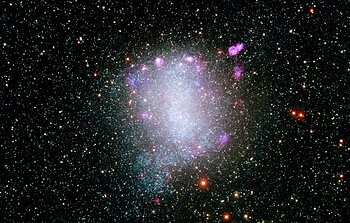 The nearby irregular galaxy NGC 6822