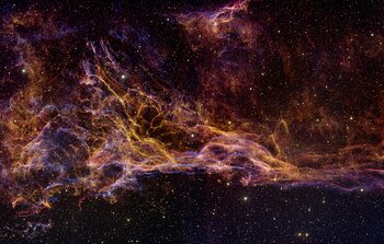 Double-Wide Image of Pickering’s Triangle Shows Vast Beauty of the Cygnus Loop