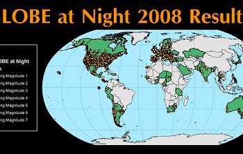 GLOBE at Night 2008 Results a Solid Step Toward IYA 2009