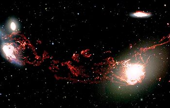 Big Galaxy Collisions Can Stunt Star Formation