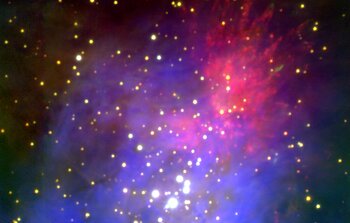 WHIRC Eyes M42, The Orion Nebula