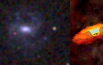 Astronomers find ‘teeny supermassive black hole’