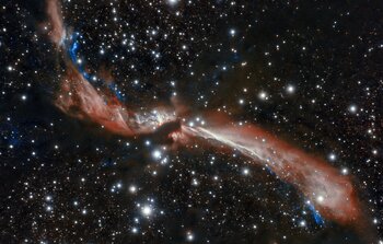 Desde Chile astrónomos espían sinuosos chorros estelares