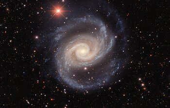 Spanish Dancer Galaxy Twirls into View from NSF’s NOIRLab in Chile