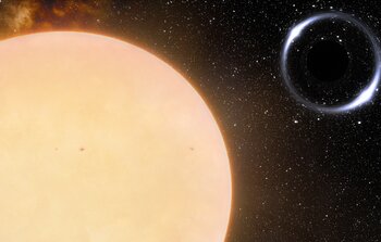 Astrónomos descubren agujero negro cerca de la Tierra