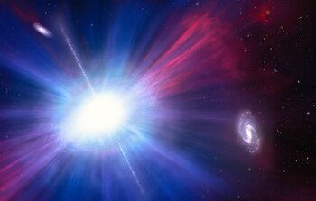 Gemini Sur captura un “Finch” cósmico
