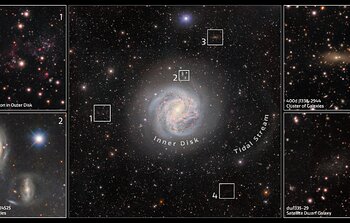 Features of the Southern Pinwheel Galaxy