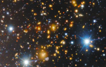 Galaxy Cluster in the Antlia Cluster