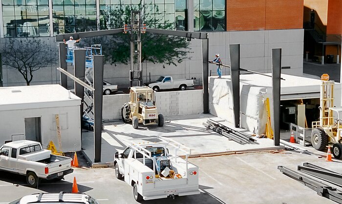 A Busy Construction Project in Tucson