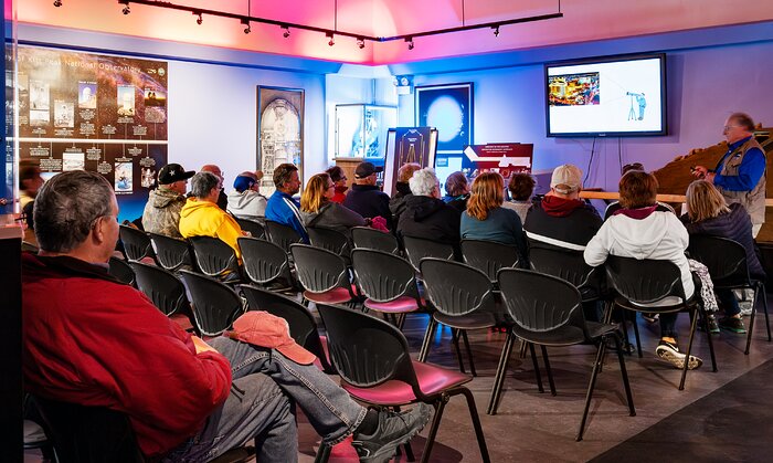 Video at the Kitt Peak Visitor Center