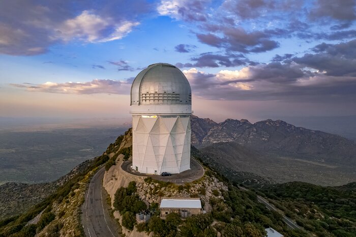 A Cloudy Day at Kitt Peak