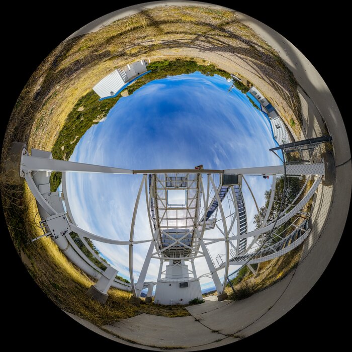 Calypso Telescope Former Enclosure Fulldome