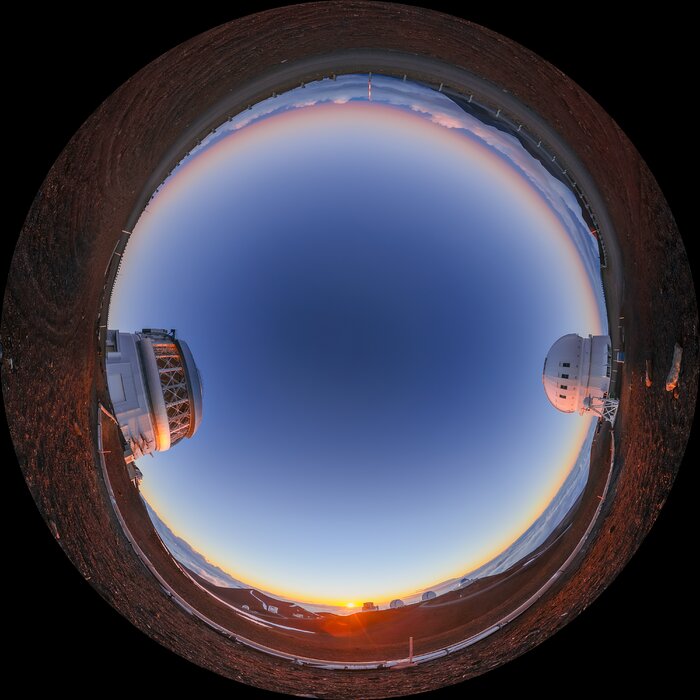 Gemini North Sunset Fulldome