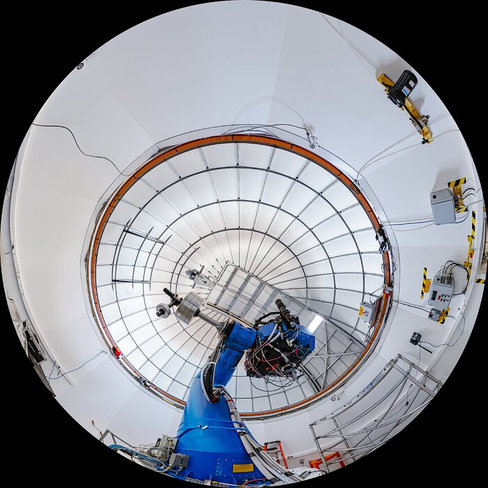 T80-South Telescope Interior Fulldome