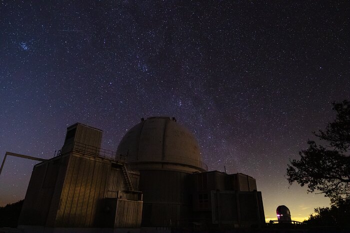 0.9-meter Coudé Feed Telescope at Night