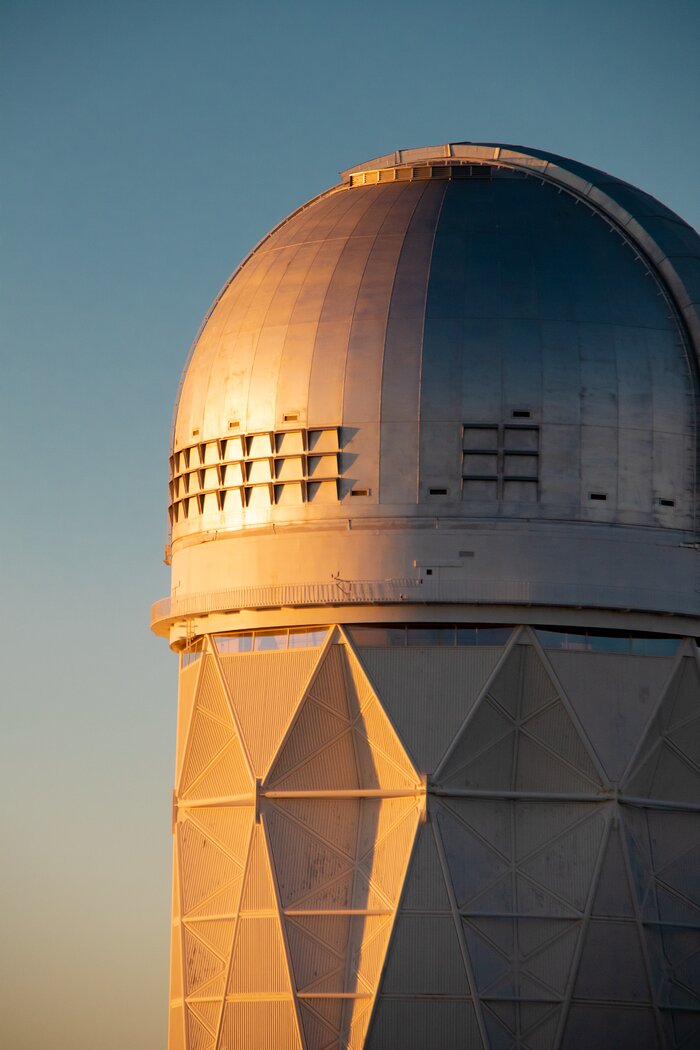 Nicholas U. Mayall 4-meter Telescope at Sunset