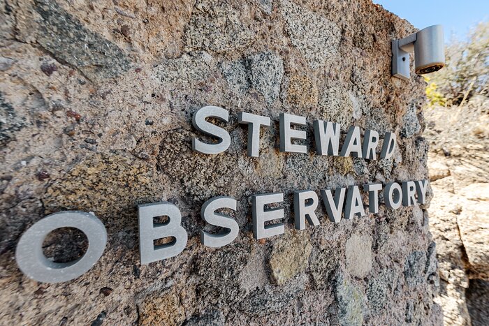 Steward Observatory Sign