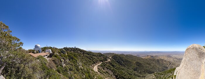 Kitt Peak National Observatory Wildlife Panorama