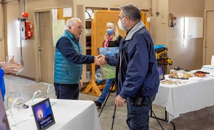 Staff Awarded for Kitt Peak Contreras Fire Efforts