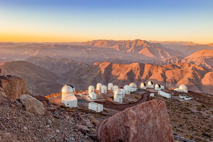 View of Telescopes at CTIO